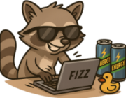 Hard professional racoon